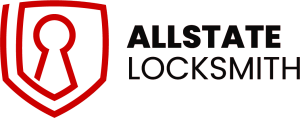 Allstate Locksmith logo white
